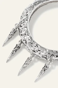 Ba&Sh ALENA pendientes de aro GRIS New
