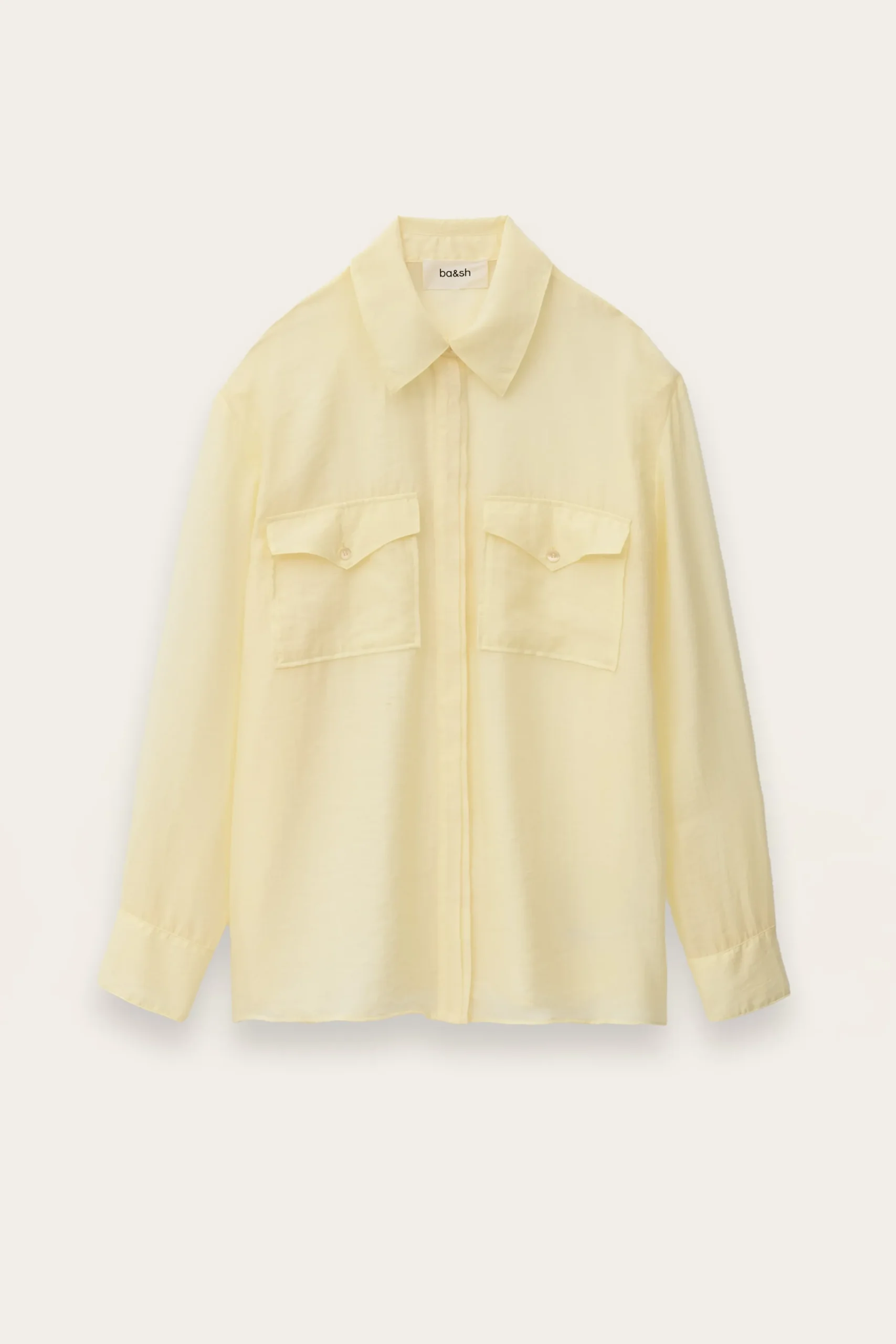 Ba&Sh BAO SHIRT AMARILLO Hot