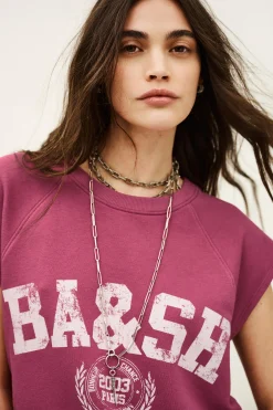 Ba&Sh BEATA sudadera sin mangas PINK Sale