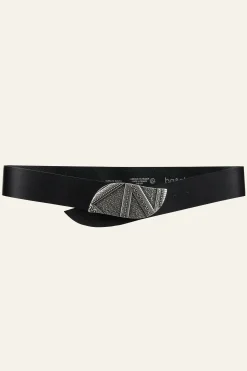Ba&Sh BEIRA cinturón de cuero € 155 € 108,50 NEGRO Clearance