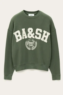 Ba&Sh BENJAMÍN camisa de entrenamiento € 45 VERDE Hot
