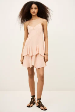 Ba&Sh BILONA vestido corto PINK Best