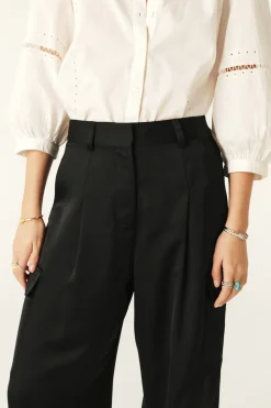 Ba&Sh CARY pantalones de traje NEGRO Sale