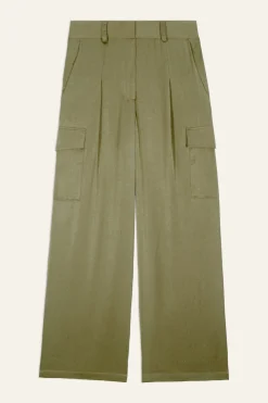 Ba&Sh CARY pantalones tipo cargo VERDE Clearance