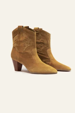 Ba&Sh CASEY BOTAS MARRON Discount