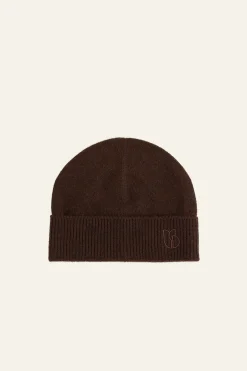 Ba&Sh COBO gorro de cachemira MARRON
