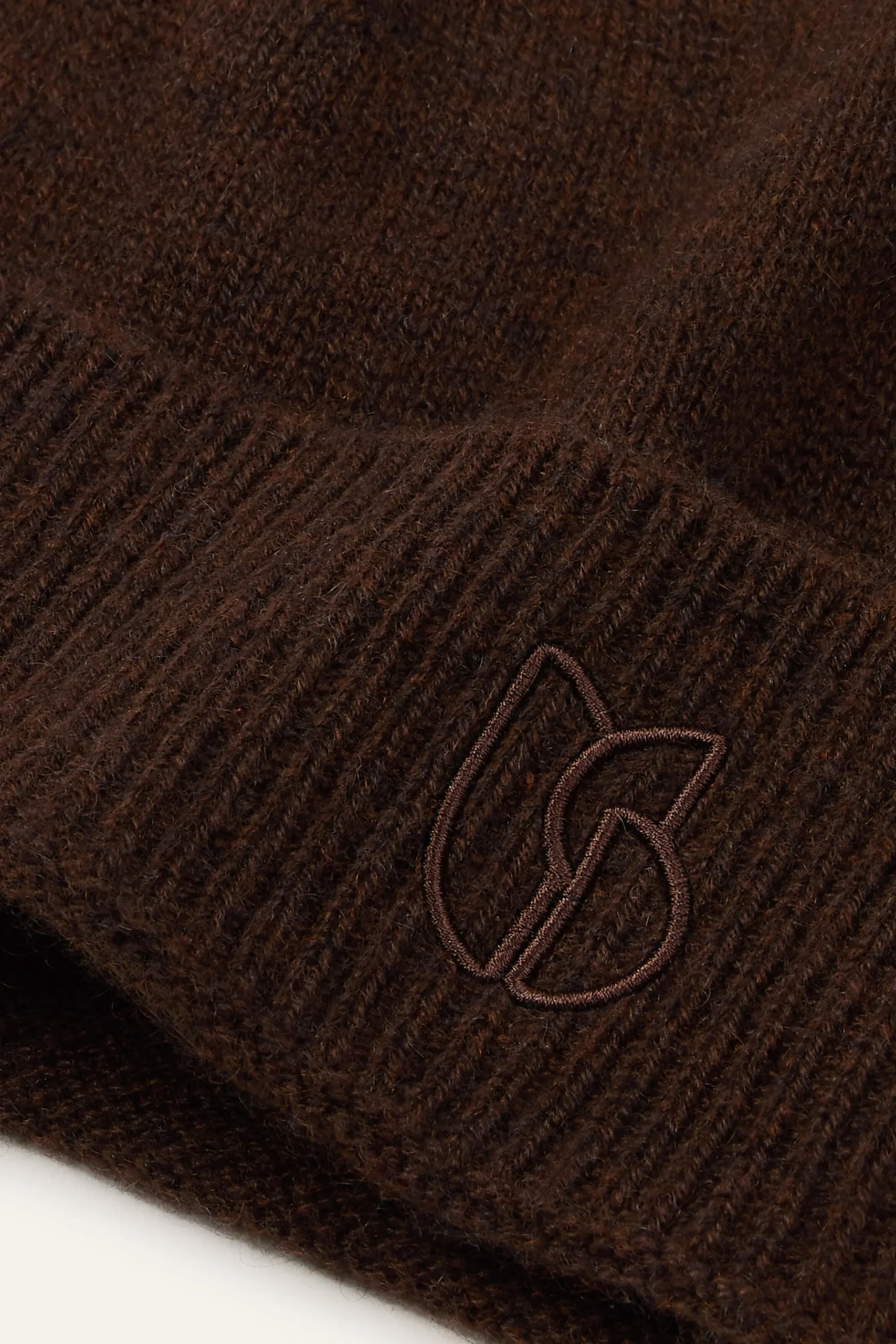 Ba&Sh COBO gorro de cachemira MARRON