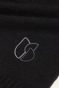 Ba&Sh COMIE bufanda larga NEGRO Discount