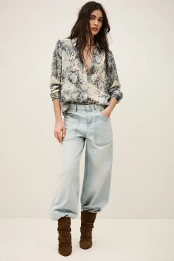 Ba&Sh CORNELIA SHIRT AZUL Online