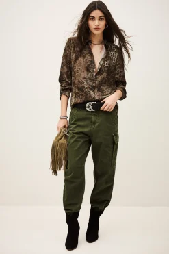 Ba&Sh CORNELIA SHIRT VERDE Sale