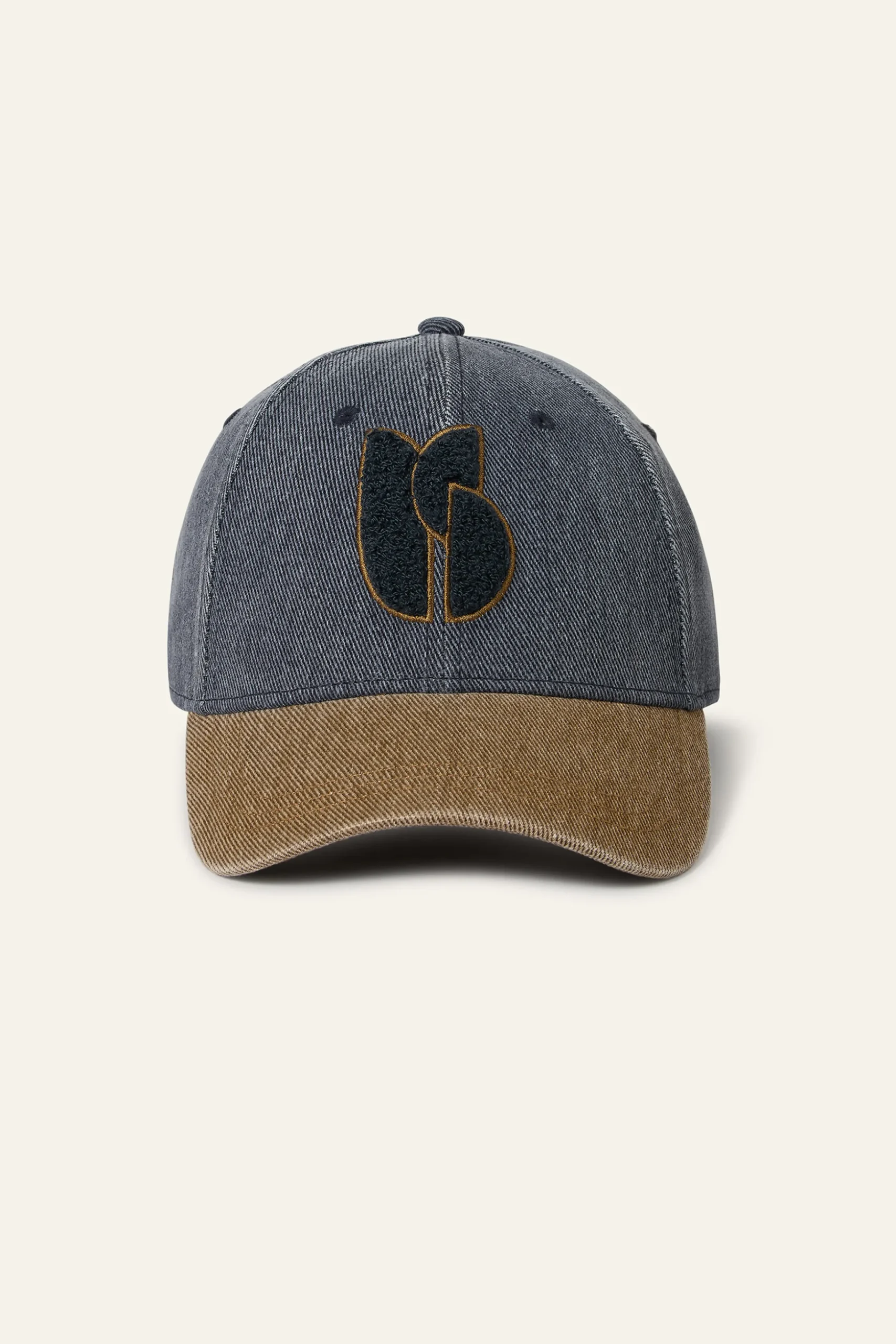 Ba&Sh HENRI gorra de béisbol de algodón GRIS Discount
