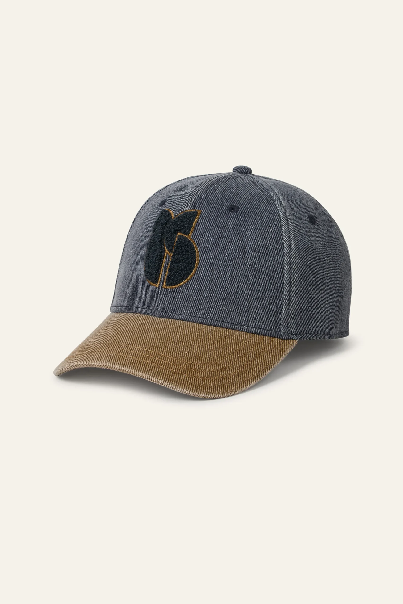 Ba&Sh HENRI gorra de béisbol de algodón GRIS Discount