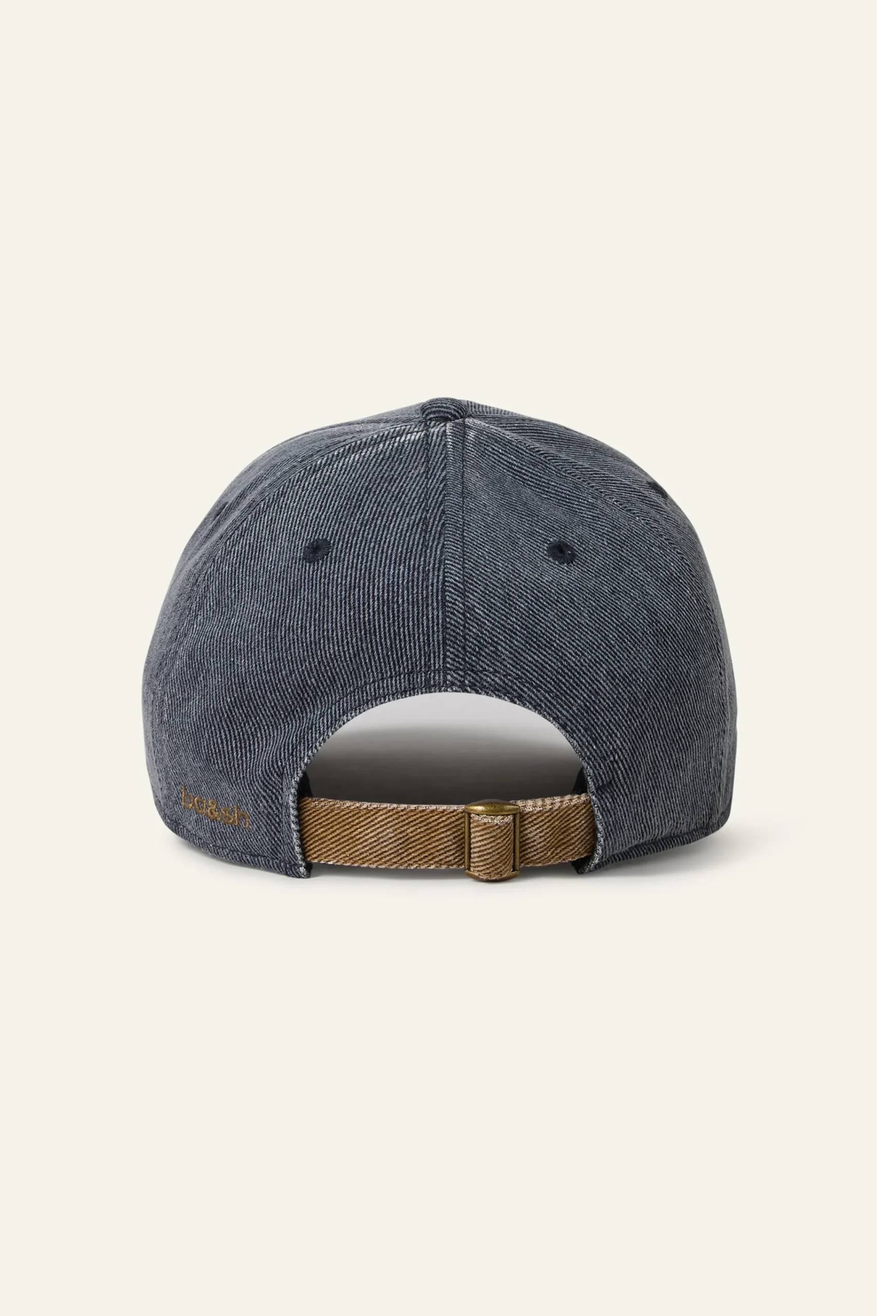 Ba&Sh HENRI gorra de béisbol de algodón GRIS Discount