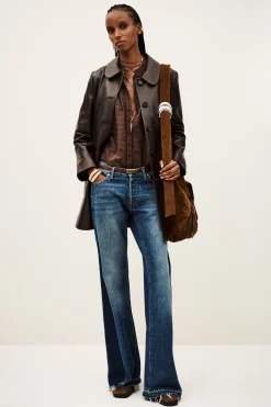 Ba&Sh MADIE /4-length coat MARRON