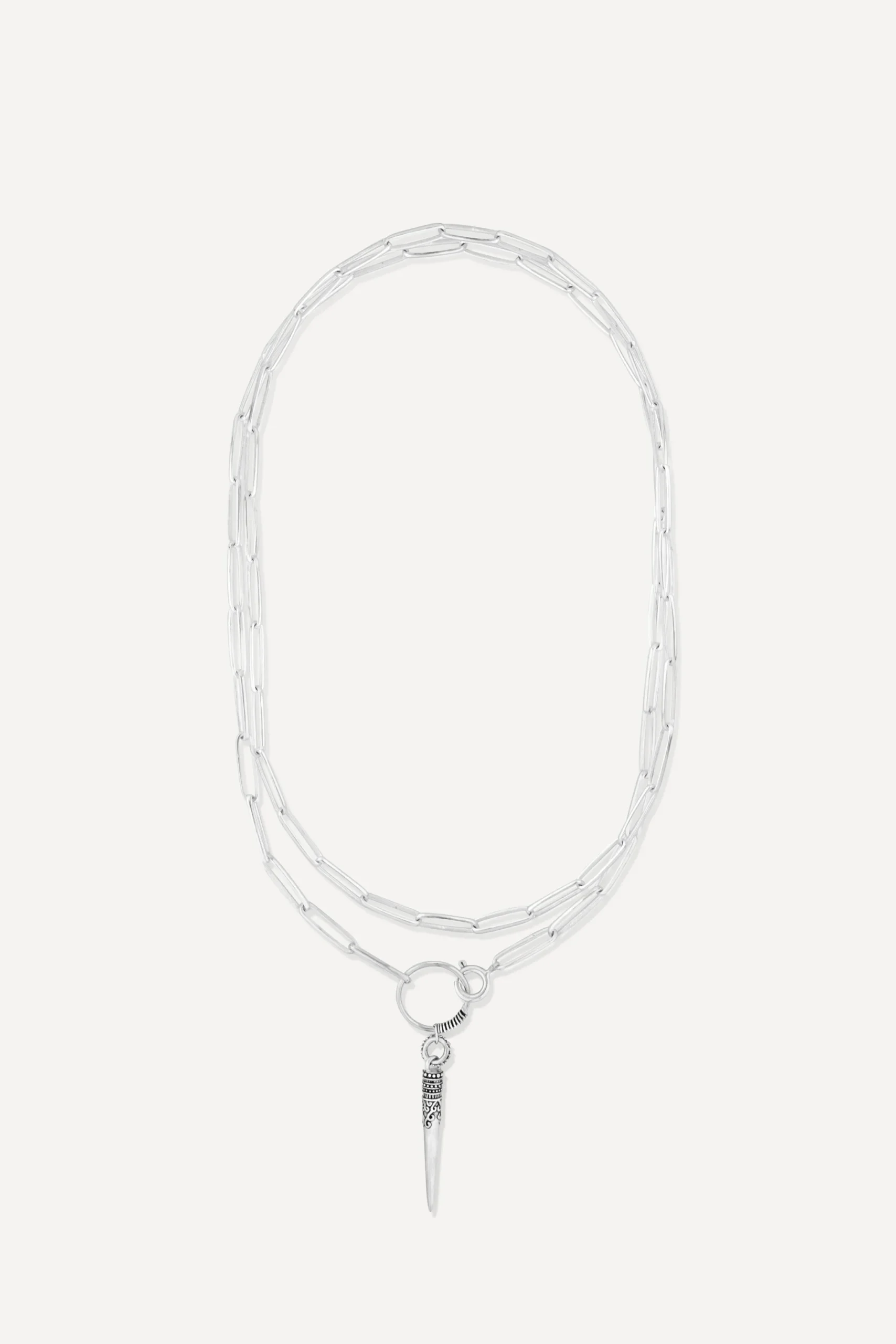 Ba&Sh NAOMIE collar de plata GRIS Discount