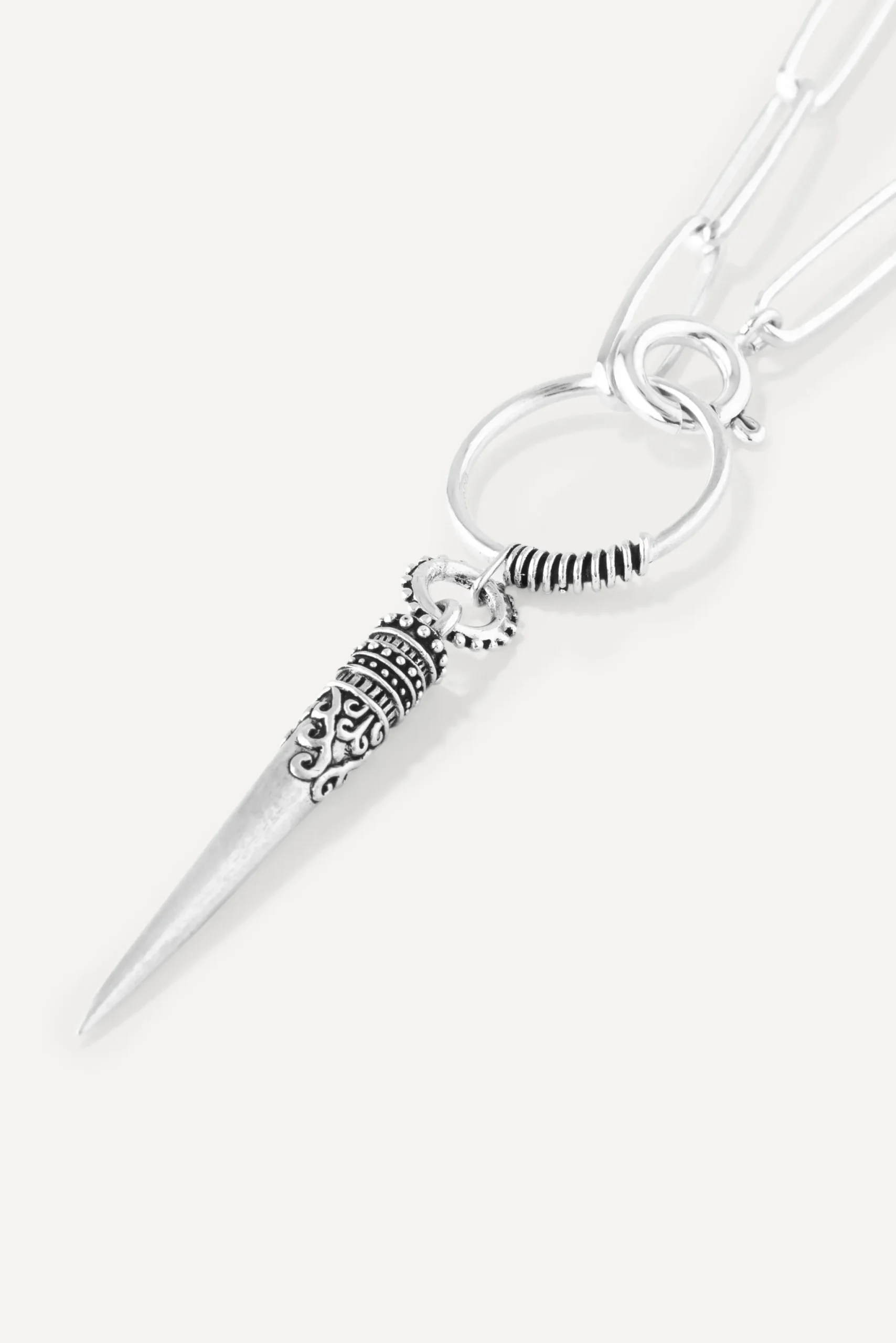 Ba&Sh NAOMIE collar de plata GRIS Discount