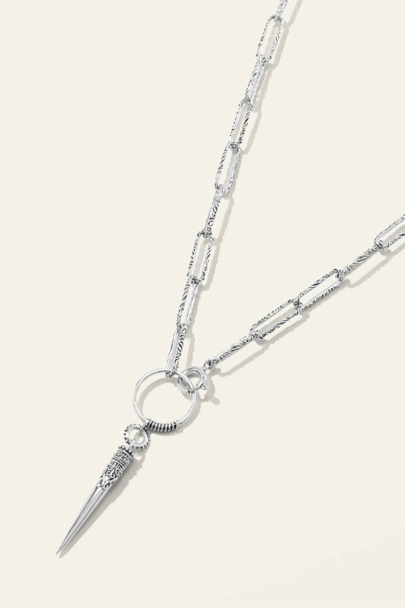 Ba&Sh NAORIA collar de plata GRIS Best