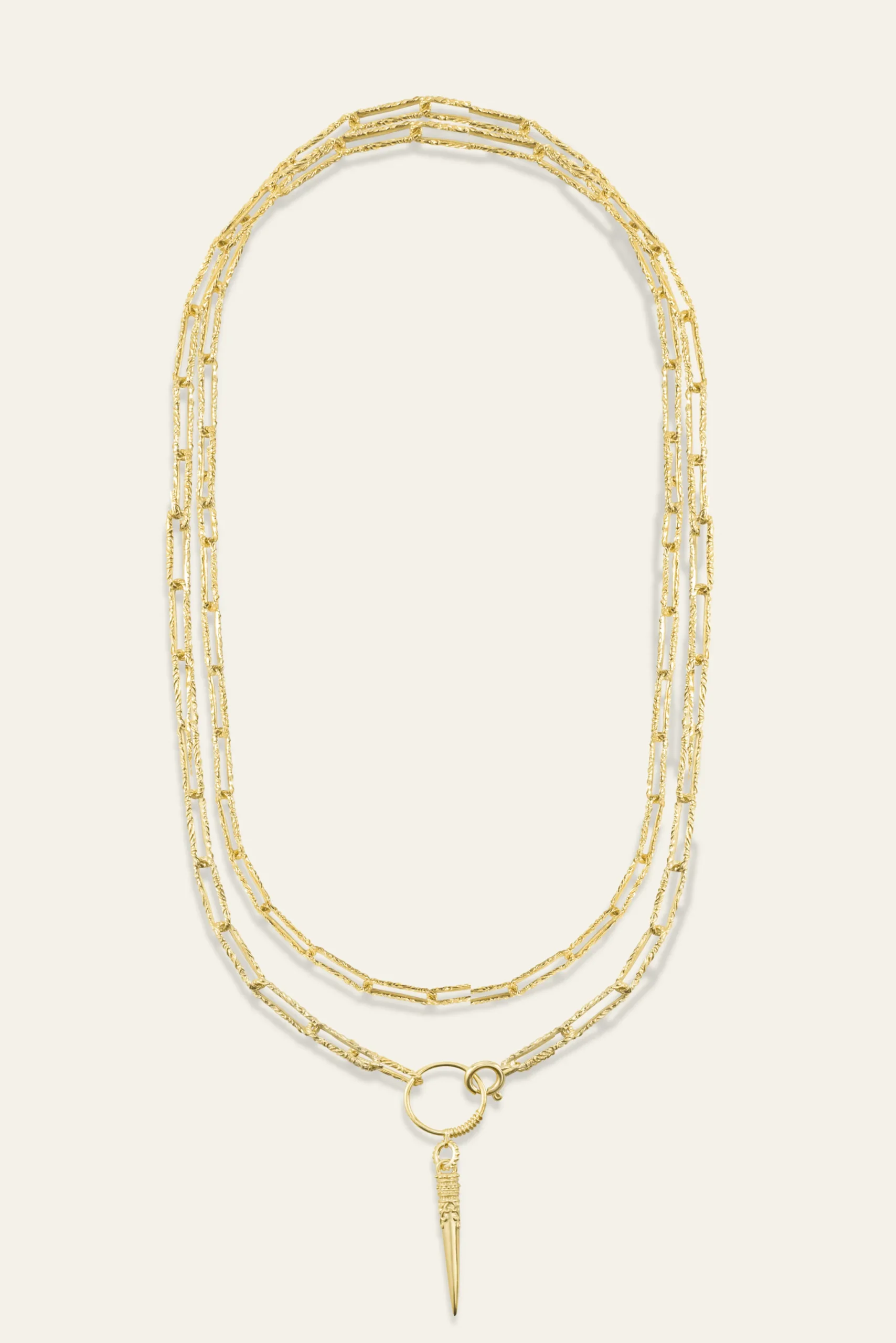 Ba&Sh NAORIA collar de plata ORO Clearance