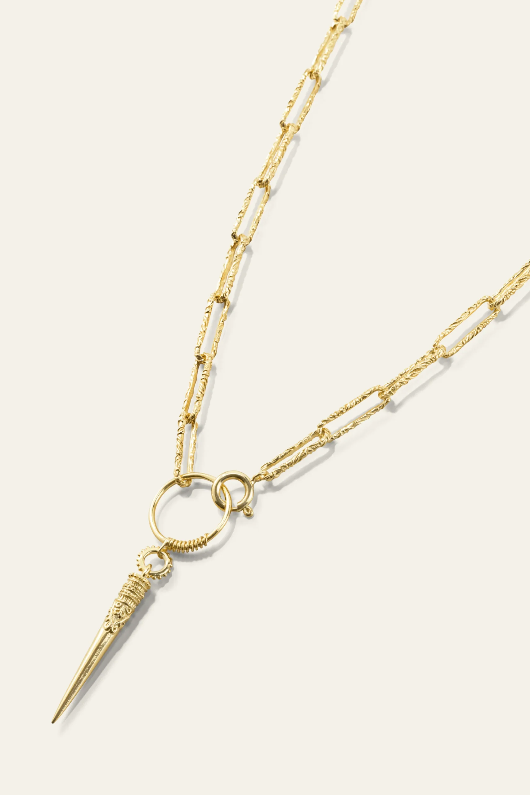 Ba&Sh NAORIA collar de plata ORO Clearance