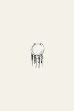Ba&Sh OKINAWA arete de plata GRIS Outlet