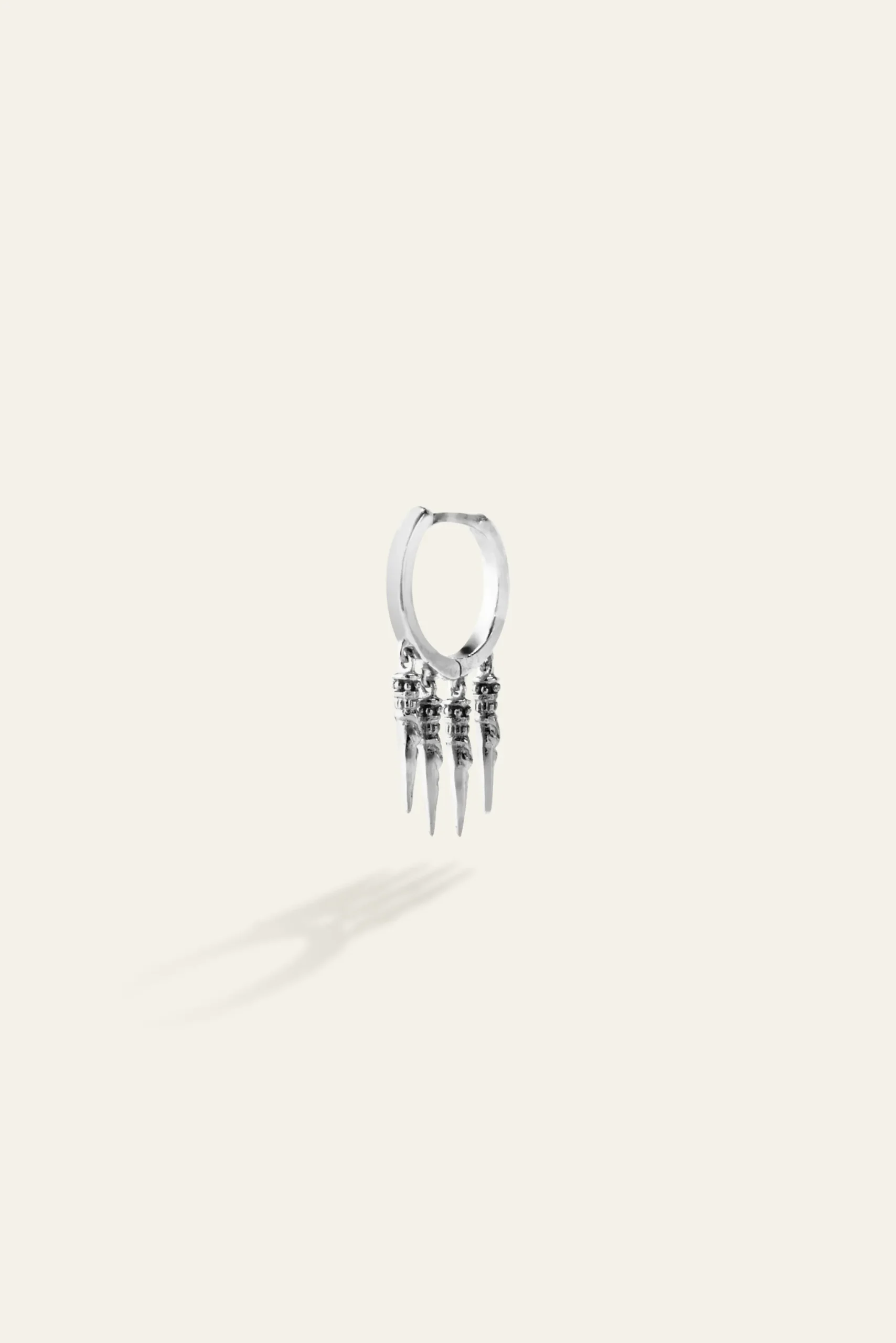 Ba&Sh OKINAWA arete de plata GRIS Outlet