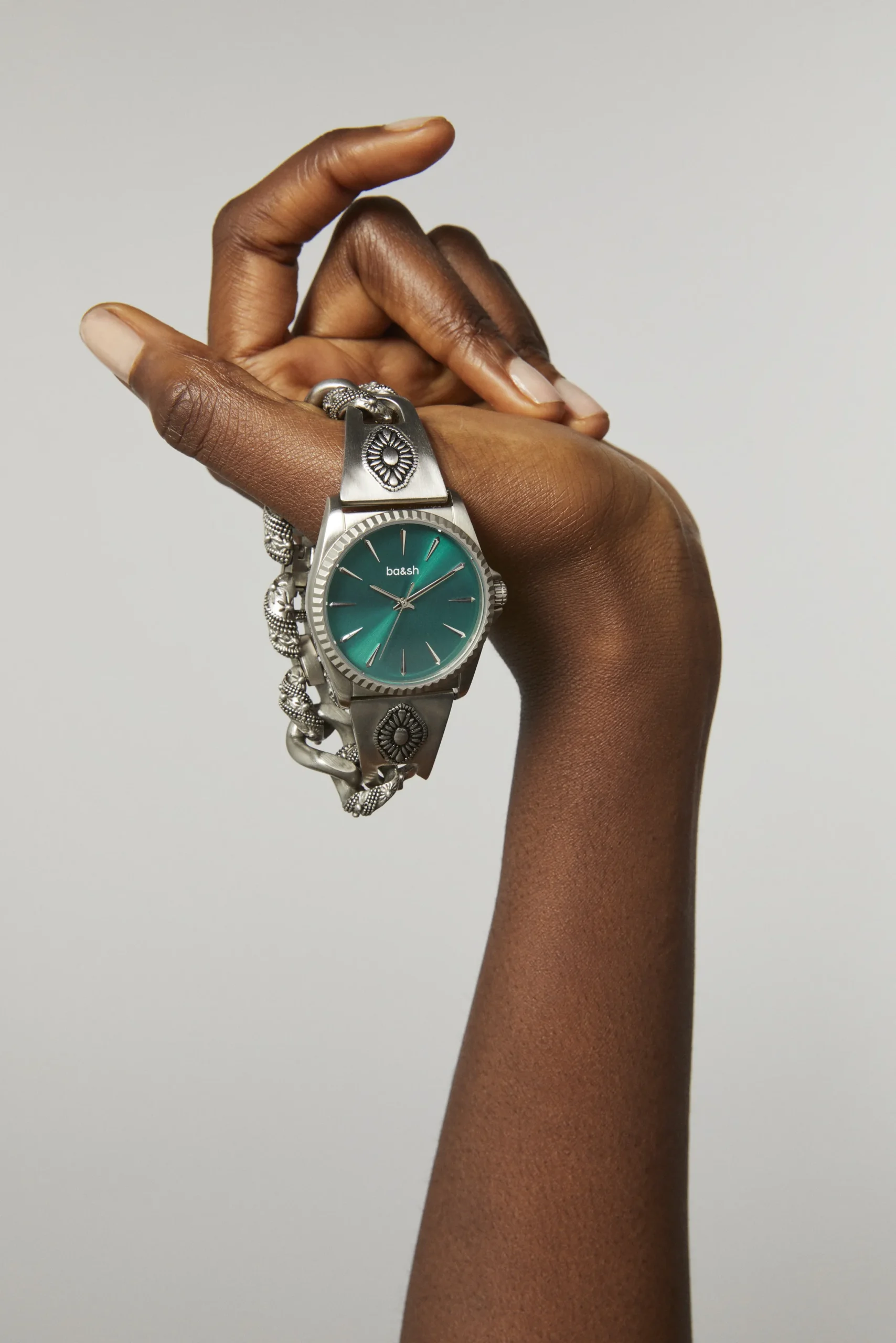 Ba&Sh RESET reloj elegante VERDE Hot