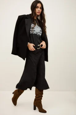 Ba&Sh RISTA SKIRT NEGRO Outlet