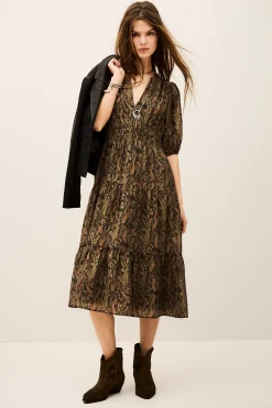 Ba&Sh TANYSSA DRESS VERDE Sale