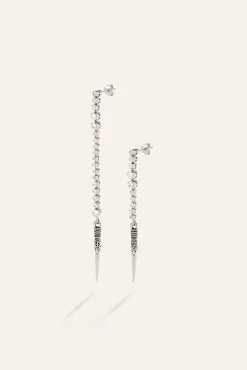 Ba&Sh TAYANE EARRINGS GRIS Clearance