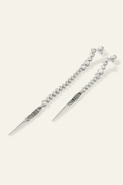 Ba&Sh TAYANE EARRINGS GRIS Clearance