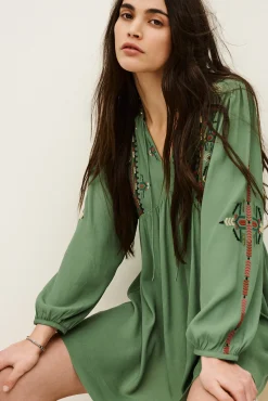 Ba&Sh TELMA DRESS VERDE Clearance